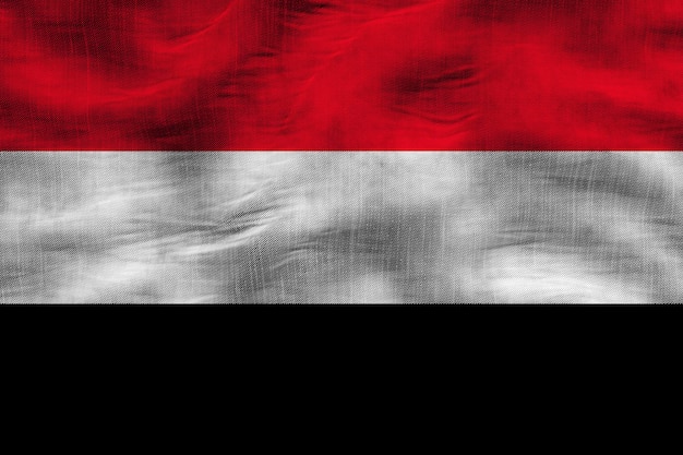 Bandeira nacional do Iêmen Fundo com bandeira do Iêmen