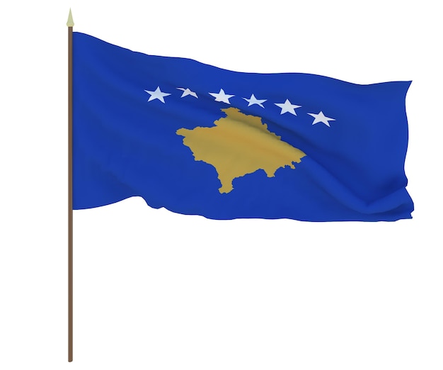Bandeira nacional do Kosovo Fundo para editores e designers Feriado nacional