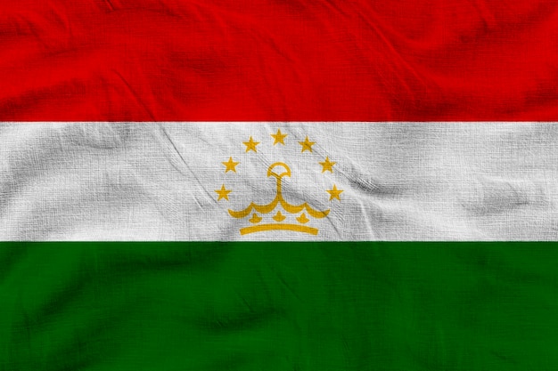 Bandeira nacional do Tajiquistão Fundo com bandeira do Tajiquistão