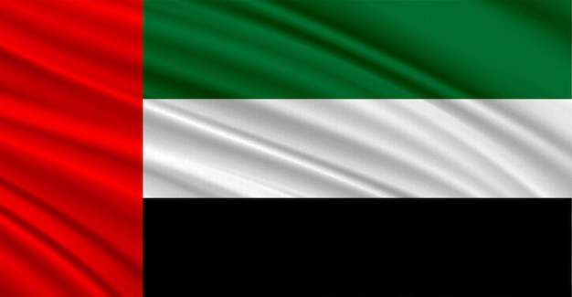 Bandeira nacional dos Emirados Árabes Unidos