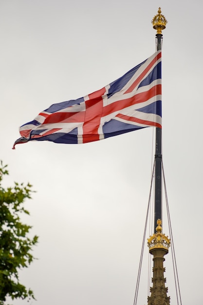 bandeira nacional unida inglaterra grã-bretanha símbolo britânico