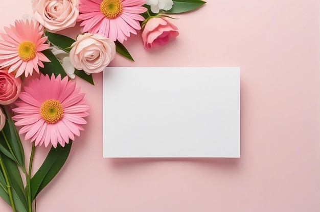 Foto bandeira rosa claro com flores para o dia dos namorados, dia das mães, dia das mulheres