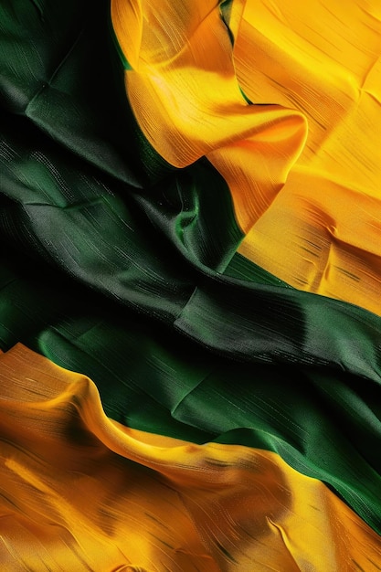 bandeira vertical celebração do Dia da Independência da Jamaica bandeira da Jamaica textura de tecido espaço de cópia espaço livre para texto