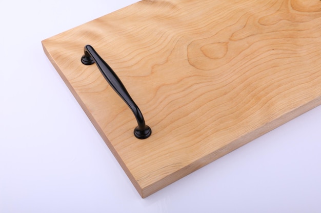bandeja de madera para platos hecha de material natural roble abedul o pino