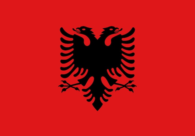 Bandera de albania