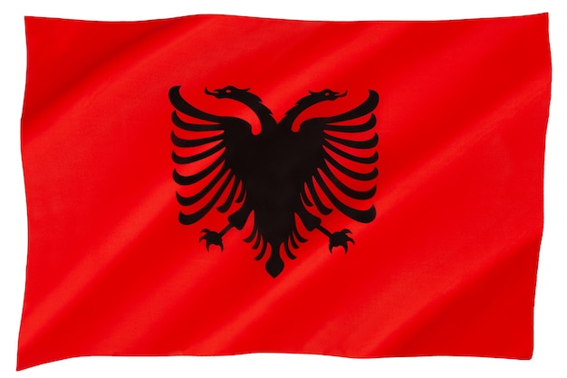 Foto bandera de albania