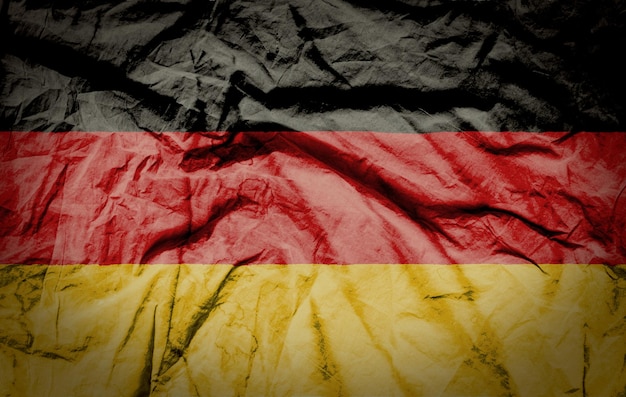 Bandera alemana grunge