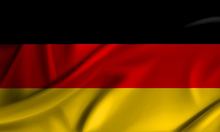 Bandera de Alemania modelo 3d