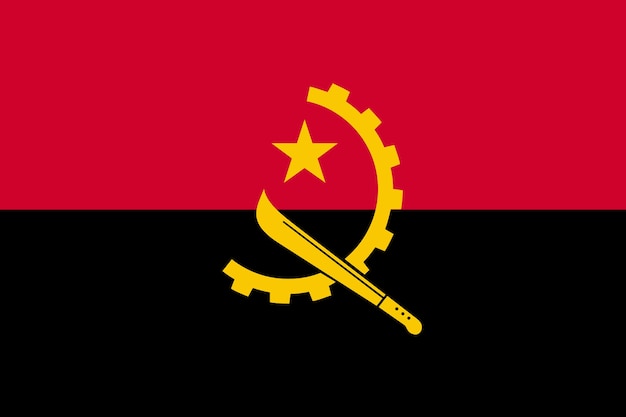 Bandera de angola