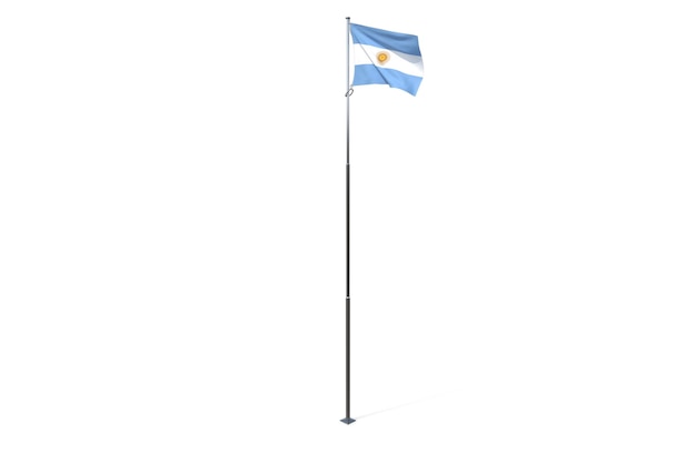 Foto bandera argentina