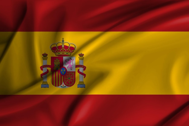 Bandera de Bandera de España modelo 3d