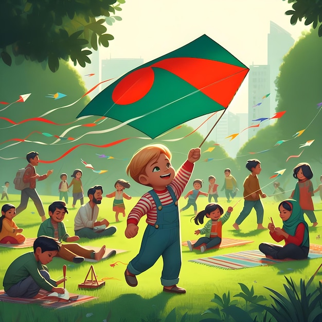 La bandera de Bangladesh