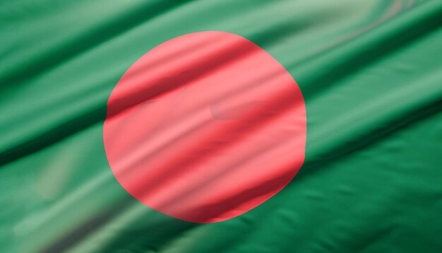 Foto bandera de bangladesh