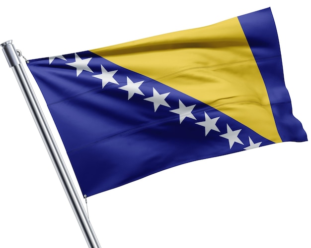 Bandera de bosnia y herzegovina