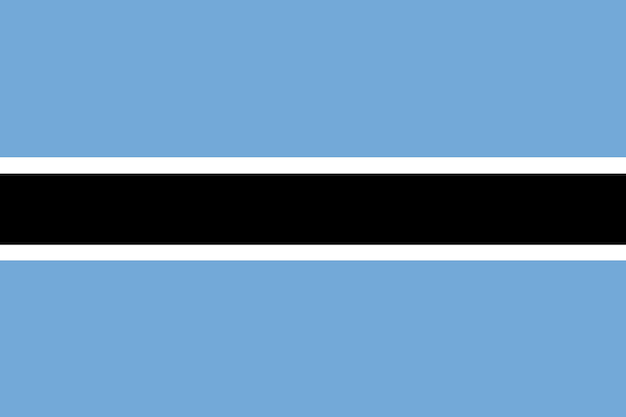 Bandera de botswana