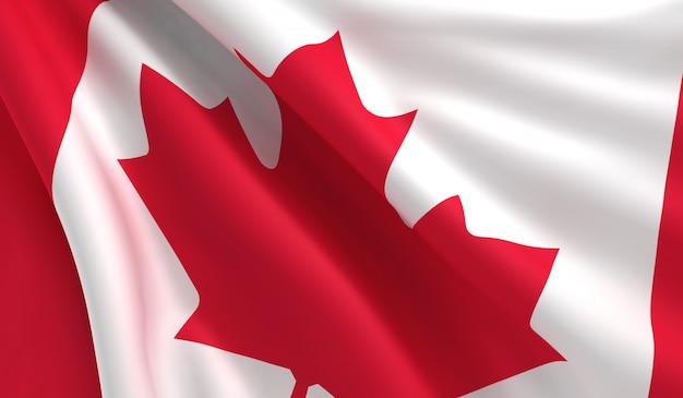 Bandera de canadá