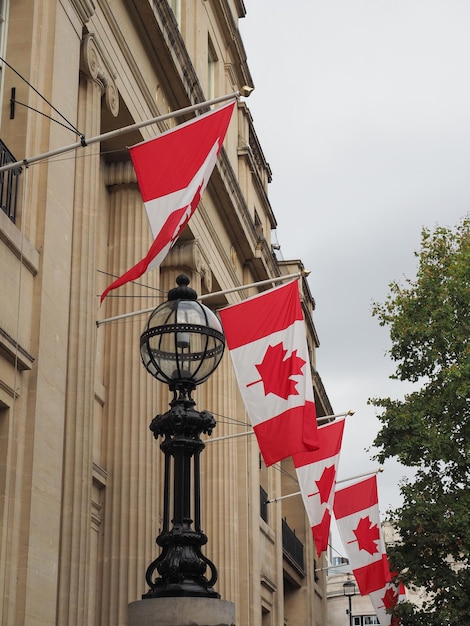 Bandera canadiense de Canadá