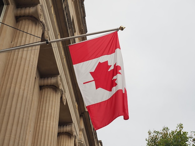 Bandera canadiense de Canadá