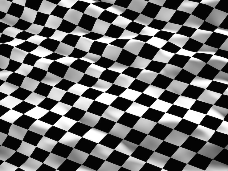 Foto bandera de carreras