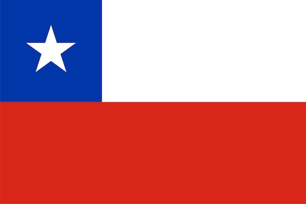 Foto bandera chilena de chile