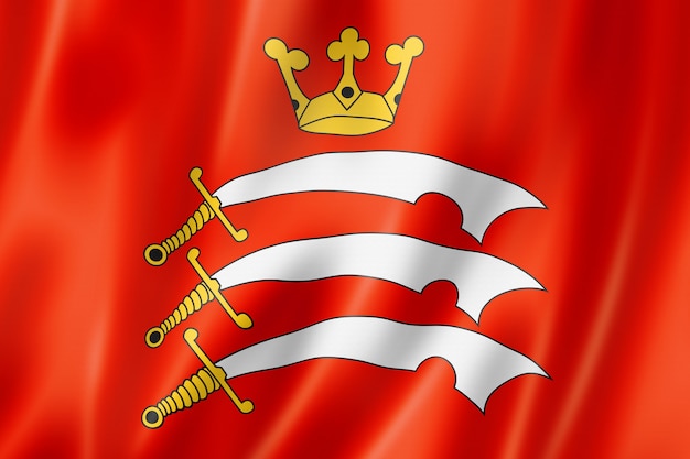 Bandera del condado de Middlesex, Reino Unido