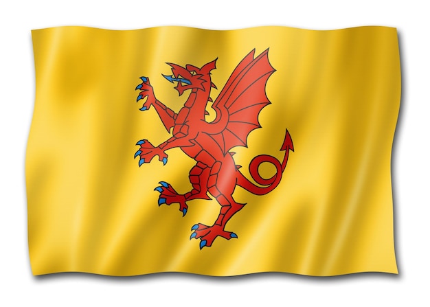 Bandera del condado de Somerset Reino Unido