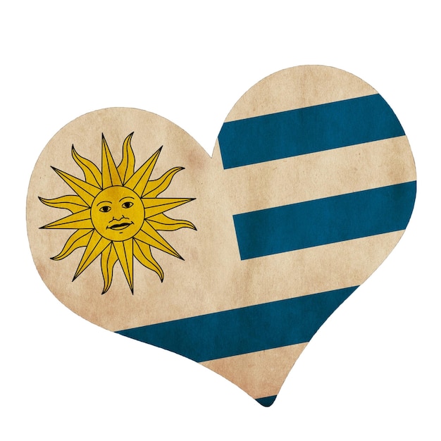 Foto bandera del corazón