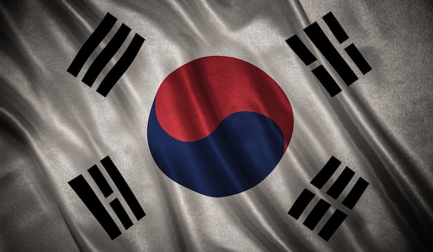 Bandera de corea del sur