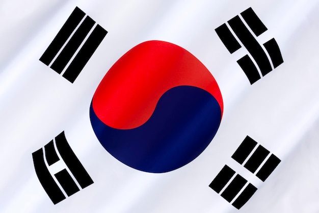 Bandera de Corea del Sur