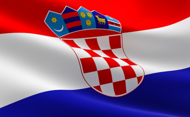 Bandera de Croacia