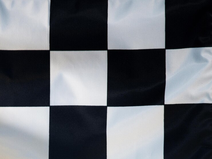 Foto bandera de cuadros