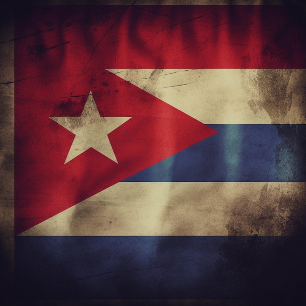 Bandera de Cuba alta calidad 4k ultra hd