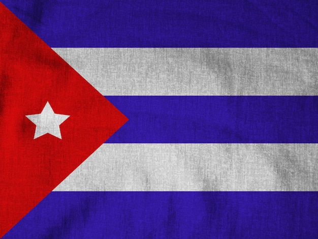 Foto bandera cubana