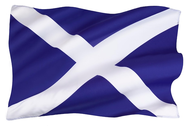 Foto la bandera de escocia