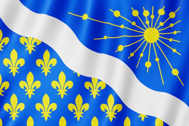 Bandera de Essonne, Francia