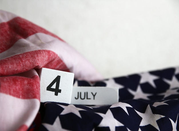 Bandera de Estados Unidos Día de la Independencia EE.UU. celebra el 4 de julio