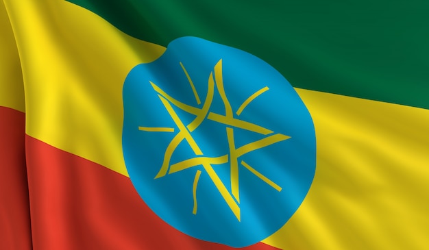 Bandera de etiopia