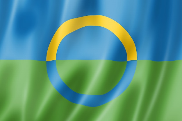 Bandera étnica de Voros, Estonia