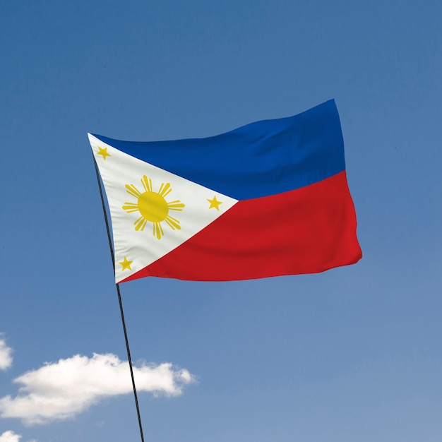 bandera filipina al aire libre