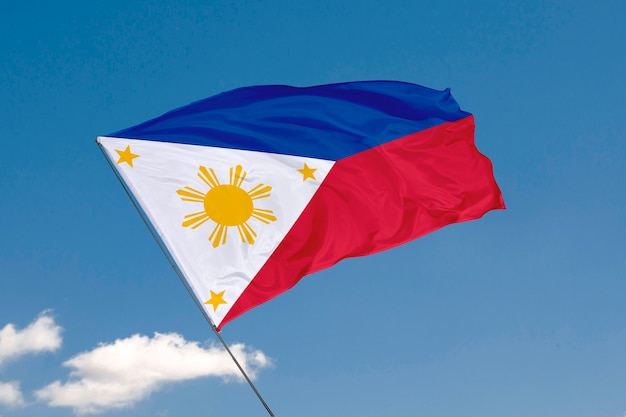 bandera filipina al aire libre