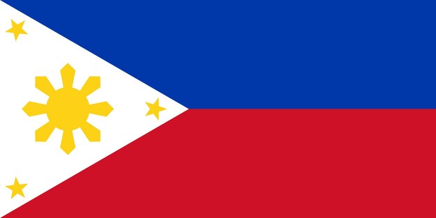 Bandera de Filipinas Bandera Nación