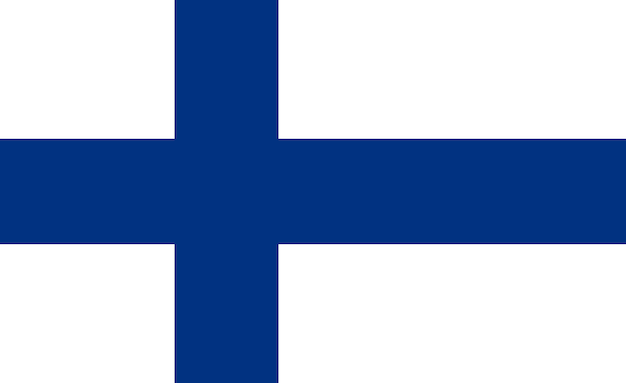 Foto bandera de finlandia