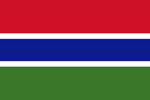 Bandera de Gambia Bandera Nación