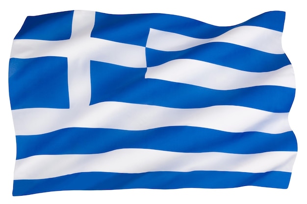 La bandera de Grecia