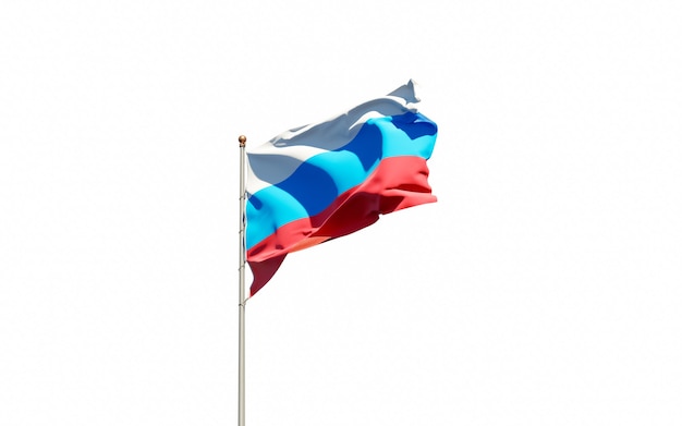 Bandera del hermoso estado nacional de Rusia