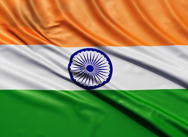 Bandera india Diseño 3D AI