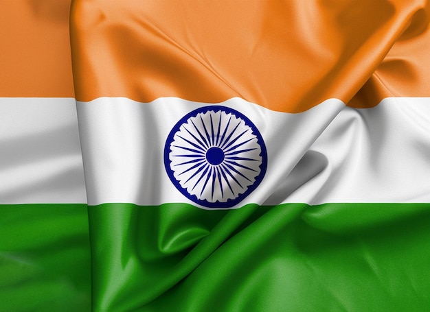 Foto bandera de la india generativo ai