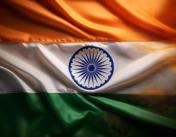 Bandera de la India Tricolor Símbolo nacional de la India para el Día de la Independencia, el Dia de la República y los eventos culturales