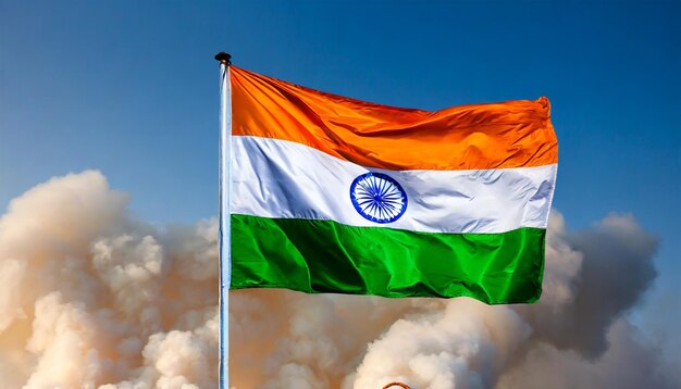 La bandera de la India