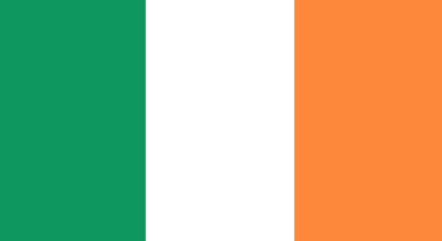 Bandera de irlanda